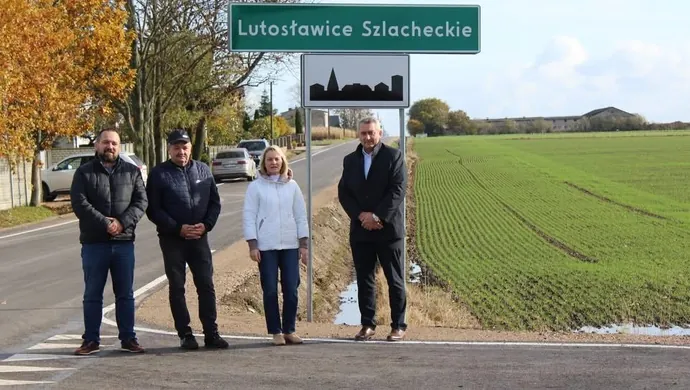 Kolejne odcinki dróg w Gminie Grabica oddane do użytku