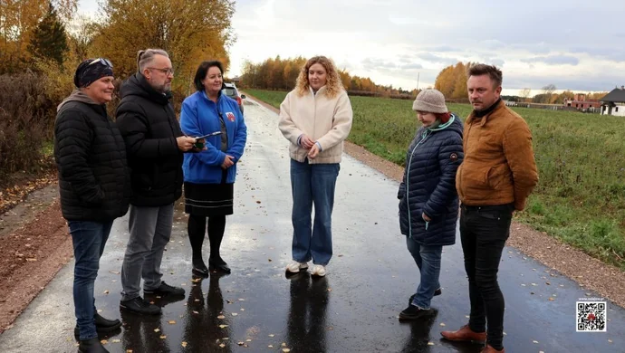 Sulejów. Ulica Południowa jest już cała asfaltowa