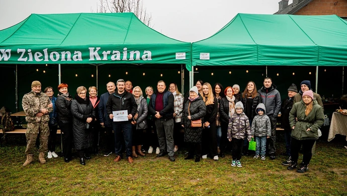 Nowy sprzęt w Dorszynie „RAZEM DLA WSPÓLNEGO DOBRA”
