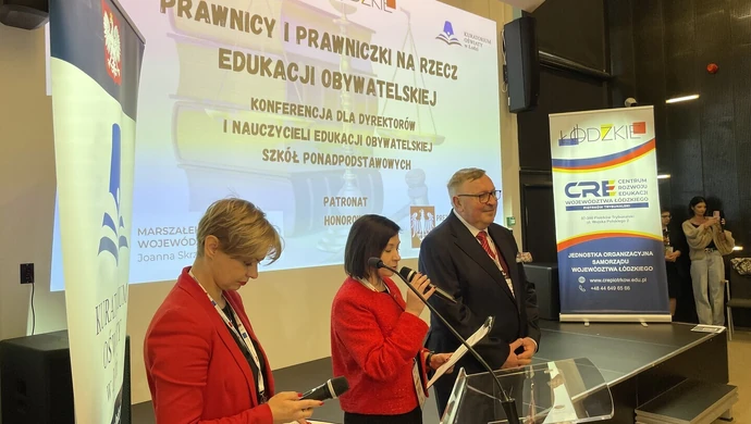 Eksperci prawa spotkali się z nauczycielami i młodzieżą w Piotrkowie  