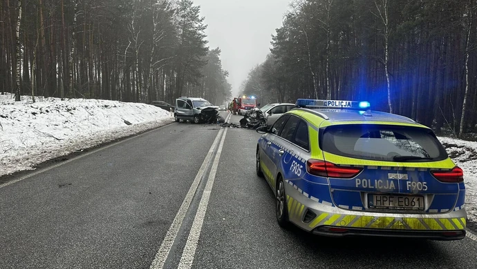 Tragiczny wypadek na DK 74. Jedna osoba zginęła