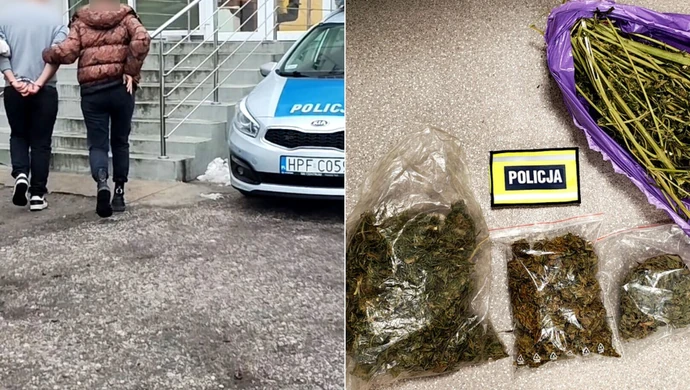 Policja znalazła 770 gramów narkotyków. 25-latkowi grozi do 3 lat za kratami