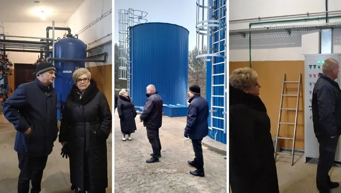 Zakończono modernizację ujęcia i stacji uzdatniania wody w Łękach Szlacheckich