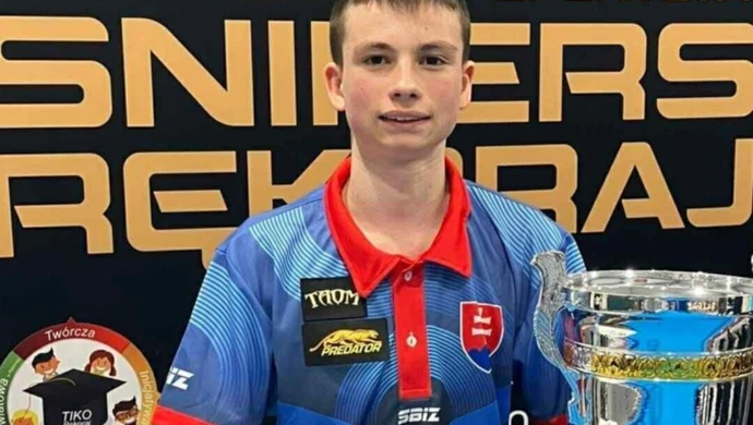 Izabela Adamiec z UKS Rękoraj najlepsza w ME Juniorów w bilardzie. Słowak najlepszy wśród mężczyzn