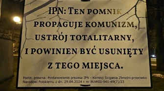 Trybunalska Alternatywa przypomina: "Pomnik powinien zostać usunięty"