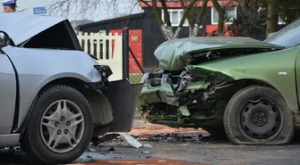Groźny wypadek w Gąskach. Sprawca na "podwójnym gazie"