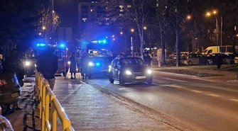 Potrącenie pieszej na Słowackiego