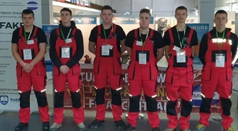 Uczeń "Budowlanki" zwycięzcą ogólnopolskiego konkursu "Złota Kielnia"