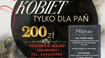 Wyjątkowy "Dzień Kobiet tylko dla Pań" w Restauracji Sara