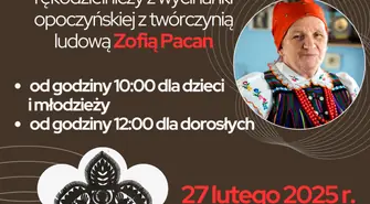 Gmina Aleksandrów zaprasza na warsztaty z wycinanki opoczyńskiej