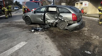 Groźny wypadek w Milejowie