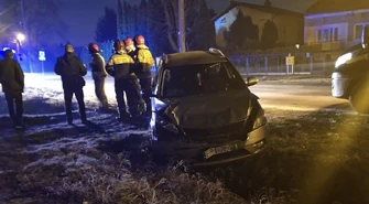 Zderzenie dwóch aut na Wojska Polskiego