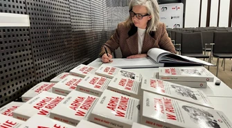 Spotkanie z Edytą Żemłą w piotrkowskiej Mediatece