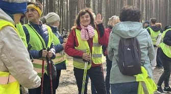 I Rajd Nordic Walking z OSiR-em