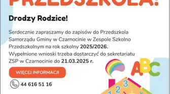 Zapisy do przedszkola!