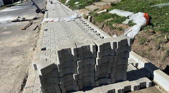 Remont chodnika na ulicy Górnej w Piotrkowie