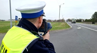 Policyjna akcja prędkość -  149 przekroczeń dozwolonej prędkości, zatrzymano 5 dowodów rejestracyjnych