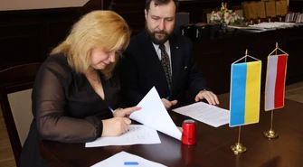 Delegacja z Łucka w Piotrkowie. Podziękowania za międzynarodową pomoc humanitarną