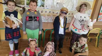 Dzień Śmiesznego Przebrania - SP Gorzkowice