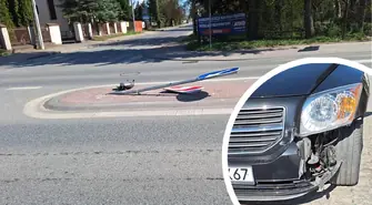 „Ściął” znak na Śląskiej