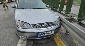 Wypadek na S8  spowodowany przez zasłabnięcie kierowcy