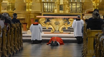 Wielki Piątek w Kościele Ojców Jezuitów