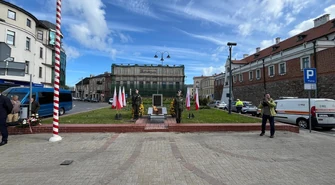 80. rocznica zakończenia II wojny światowej - prezydent Piotrkowa oddaje hołd