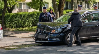 Dwa samochody zderzyły się na Wyzwolenia