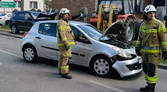 Kobieta ranna w wypadku. Śmigłowcem LPR przetransportowana do szpitala