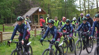 Rajd rowerowy  z piotrkowskim OSiRem