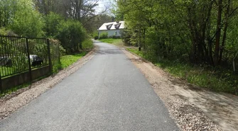 Nowa droga w gminie Aleksandrów