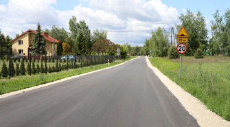 Droga Krężna – Kozierogi wyremontowana