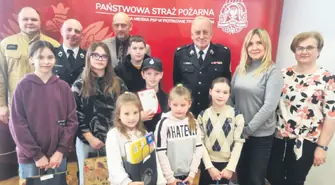 Młodzież zapobiega pożarom