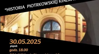 Piotrków filmowy - zaproszenie na wykład