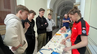 Konkurs "I Ty Możesz Zostać Ratownikiem" w WSPS w Piotrkowie