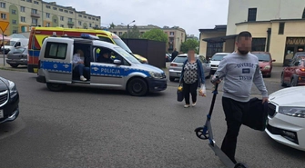 Potrącił 11-latka przy hali targowej i uciekł