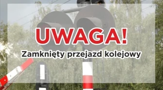 Utrudnienia na przejeździe kolejowym w regionie