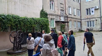 Za nami spacer z CIT "Studnie piotrkowskie"