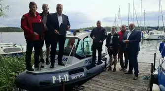 Więcej patroli nad Zalewem Sulejowskim. Porozumienie policji ze starostwem