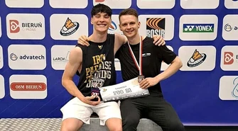 Badmintonista Ruchu Piotrków zdobył brązowy medal mistrzostw Polski