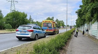 Niebezpieczna jazda hulajnogą elektryczną – 14-latek przewoził rówieśnicę. Dziewczyna trafiła do szpitala