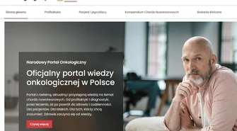 Narodowy Portal Onkologiczny onkologia.gov.pl. Zapoznaj się, bo może ci to uratować życie