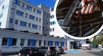 Wtargnął do poradni w Piotrkowie z przedmiotem przypominającym broń