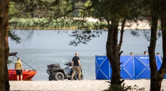 Tragiczny finał poszukiwań 15-letniego Kacpra nad Zalewem Sulejowskim ZDJĘCIA