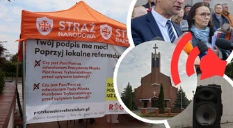 Grupa referendalna zakłóca spokój mieszkańców Piotrkowa? 