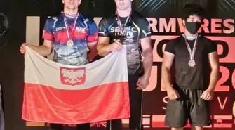 Wolborzanin medalistą mistrzostw świata w siłowaniu na rękę