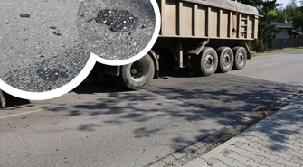 Wielki remont, mały chaos - Wierzejska zabrudzona lepikiem