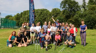 Warsztaty nordic walking z Pokijkowanymi