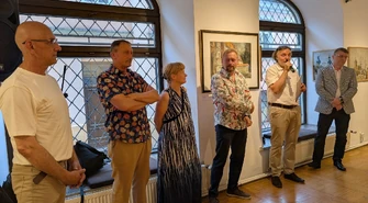 Wernisaż wystawy "Motywy Piotrkowskie" w ODA