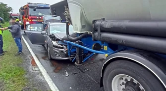 Wypadek na DK12 we Włodzimierzowie. Są ogromne korki